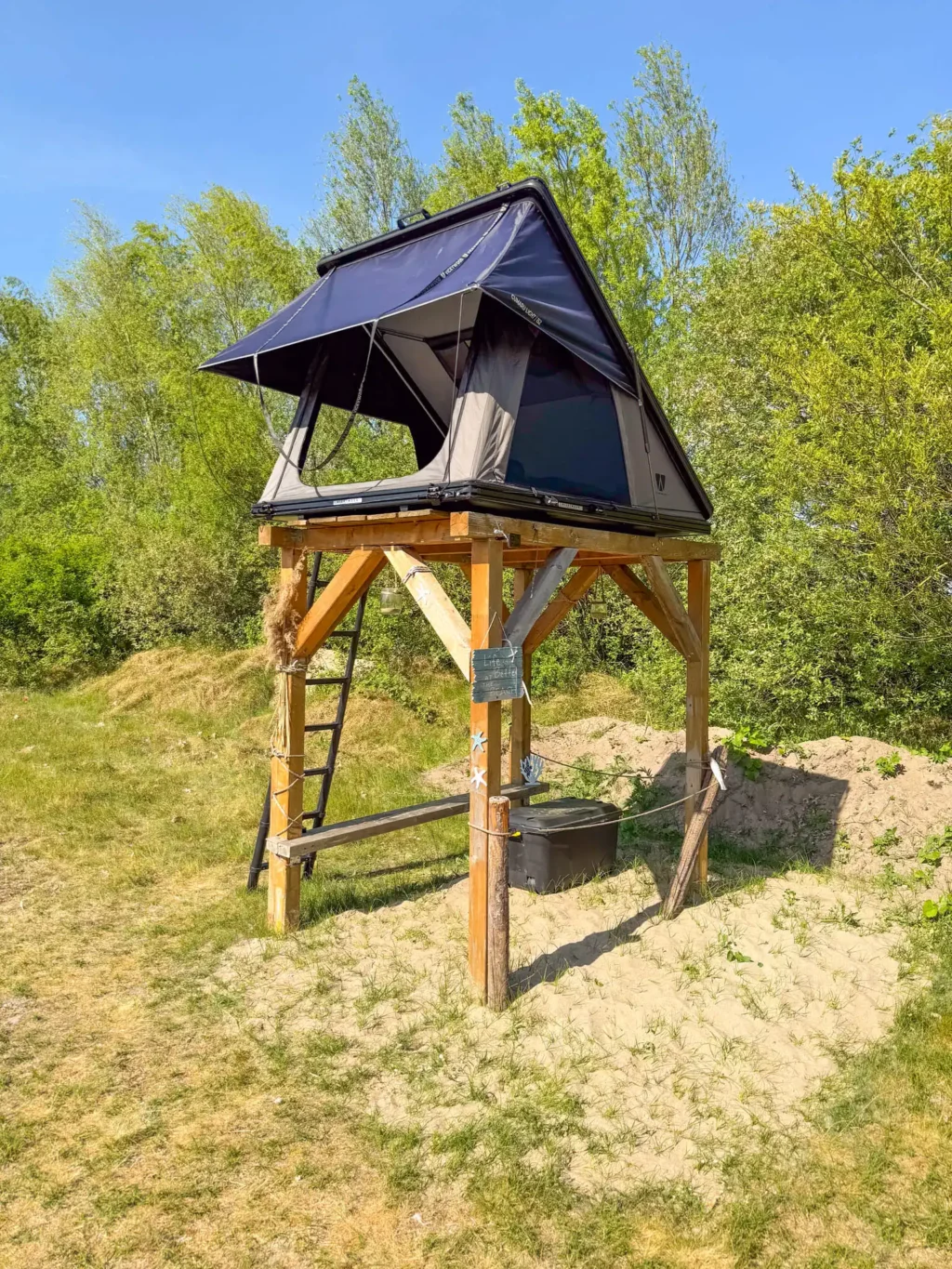 DACHZELT DORF Sandstedt Season Sale VICKYWOOD CUMARU LIGHT 152 Dachzelt