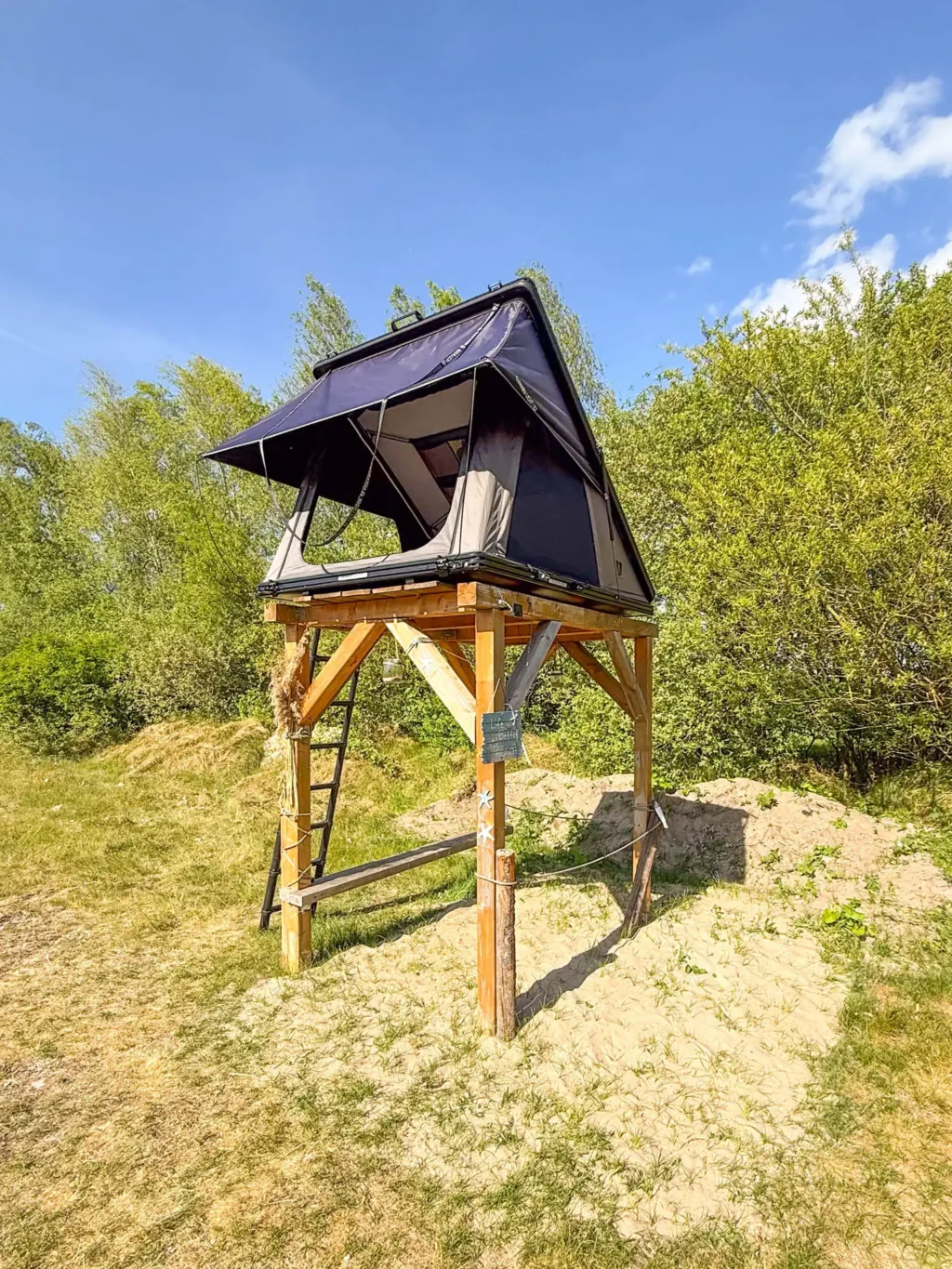 DACHZELT DORF Sandstedt Season Sale VICKYWOOD CUMARU LIGHT 152 Dachzelt