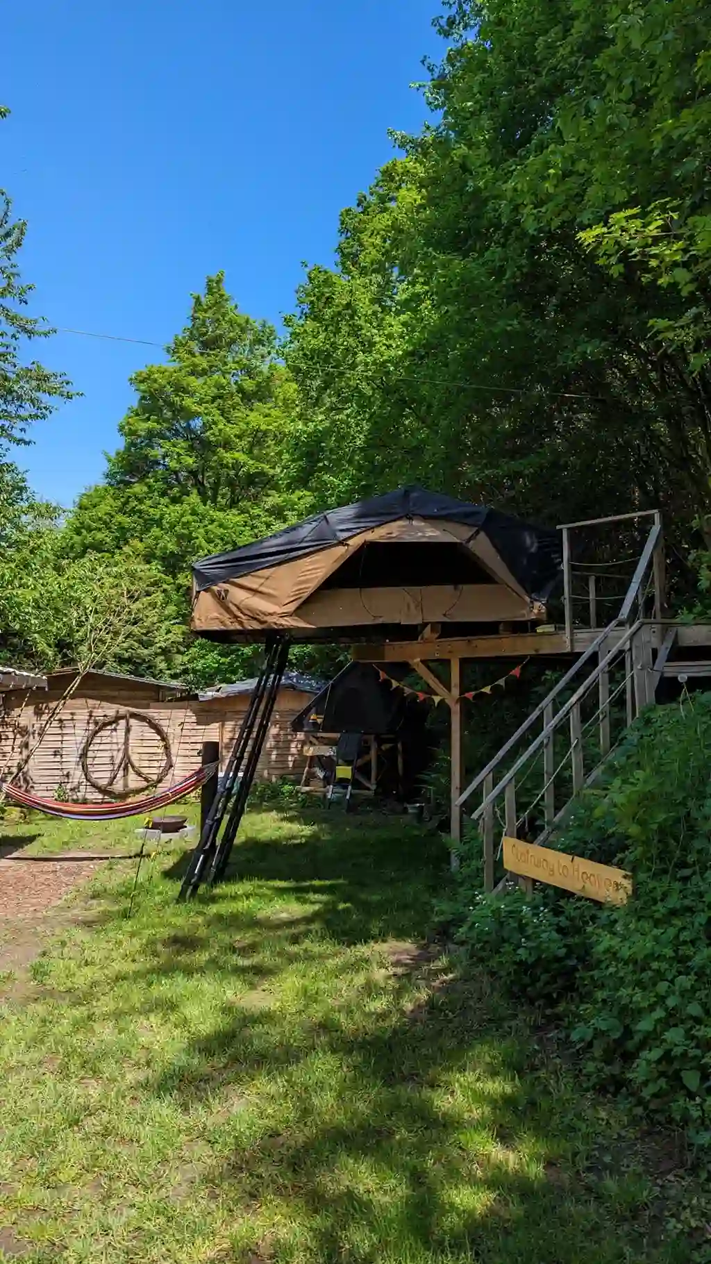 Dachzelt Dorf Thulba VICKYWOOD Klappdachzelt Big Willow 220 Season Sale