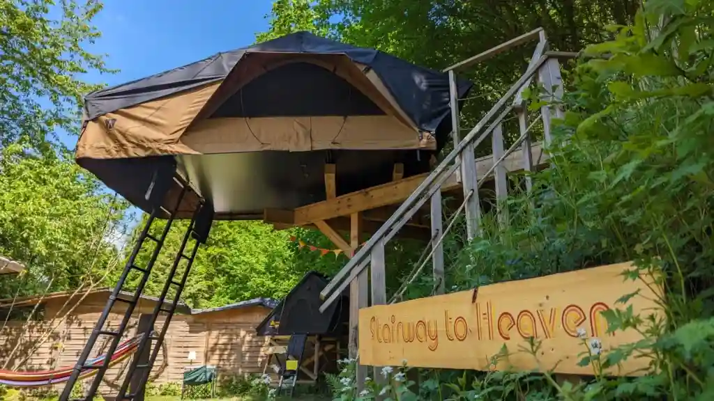 Dachzelt Dorf Thulba VICKYWOOD Klappdachzelt Big Willow 220 Season Sale