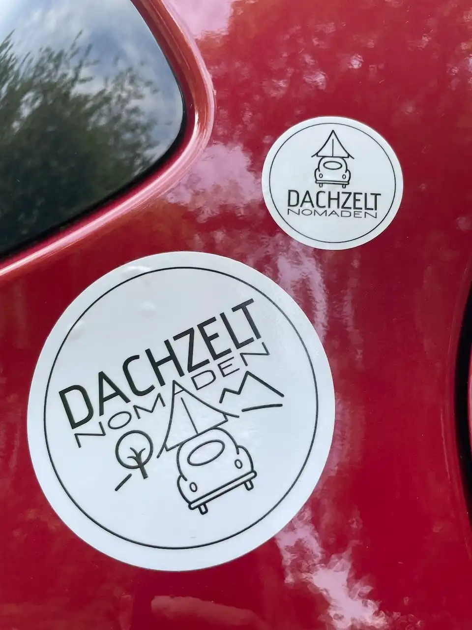 Dachzeltnomaden Shop DZN Merch Community Aufkleber kaufen