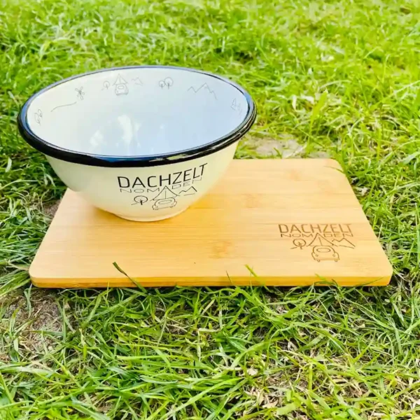 Dachzeltnomaden Shop DZN Merch Emaille Bowl kaufen
