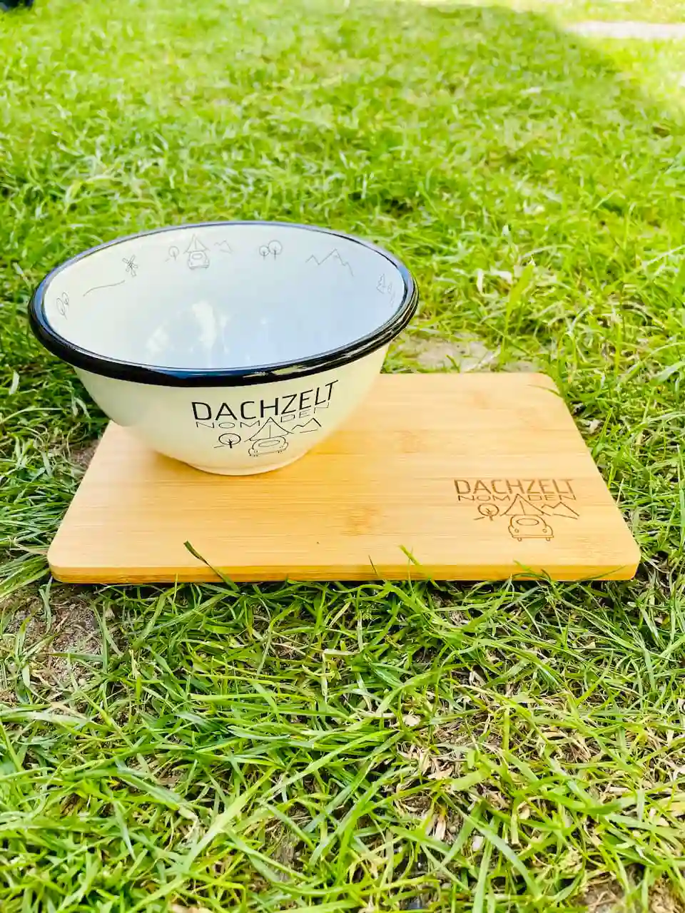 Dachzeltnomaden Shop DZN Merch Emaille Bowl kaufen
