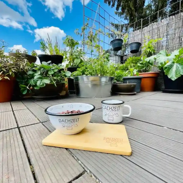 Dachzeltnomaden Shop DZN Merch Emaille Bowl kaufen