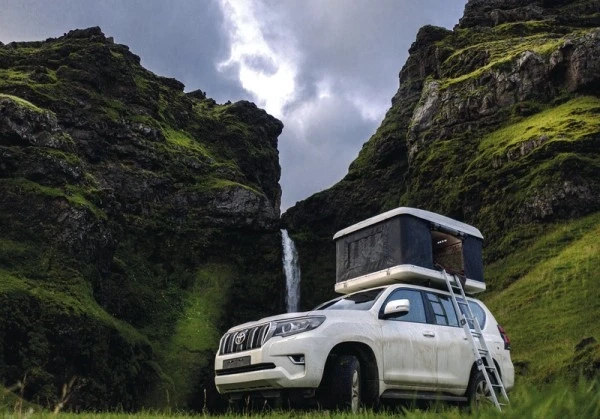 Dachzeltnomaden Shop Dachzelt kaufen TopCamp Viereck