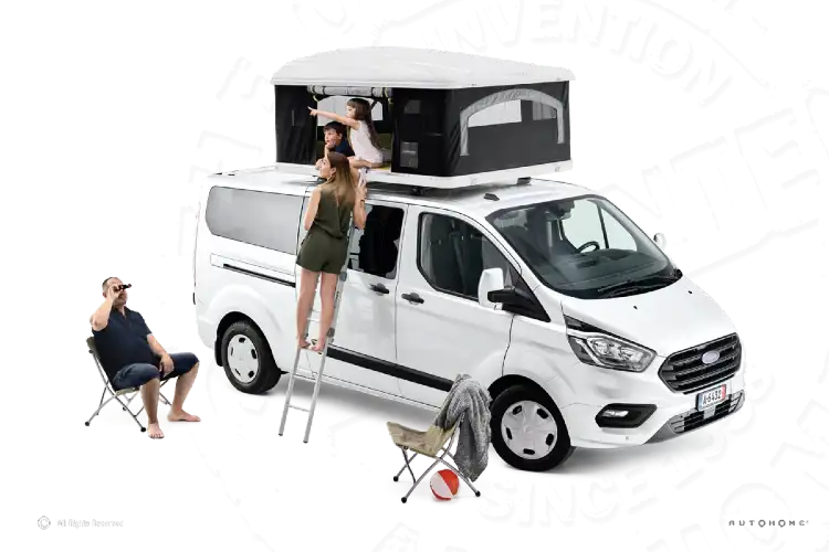 Dachzeltnomaden Shop Dachzelt kaufen Autohome GFK Hartschalendachzelt Maggiolina Airlander Plus 360 XL