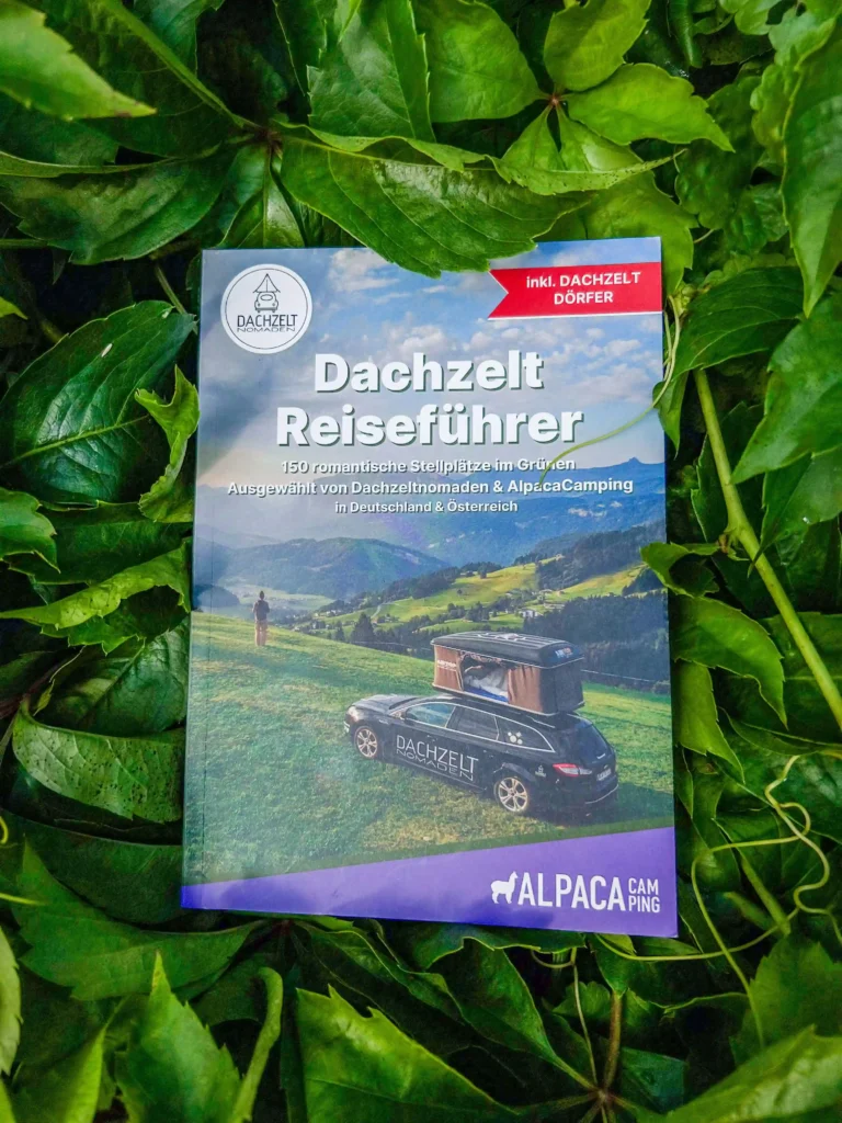 Dachzeltnomaden Shop Aktionen Gutscheine Alpaca DZN Buch Stellplatzfuehrer kaufen