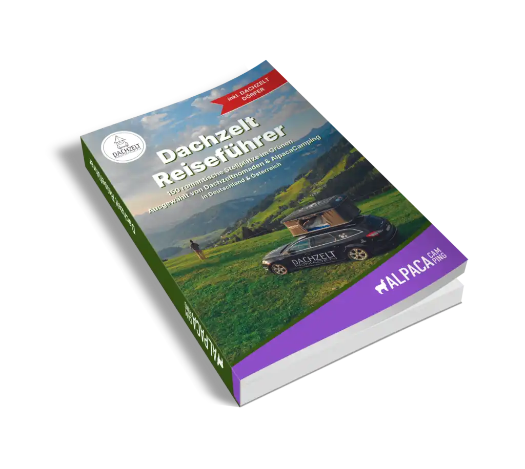 Dachzeltnomaden Shop Aktionen Gutscheine Alpaca DZN Buch Stellplatzfuehrer kaufen