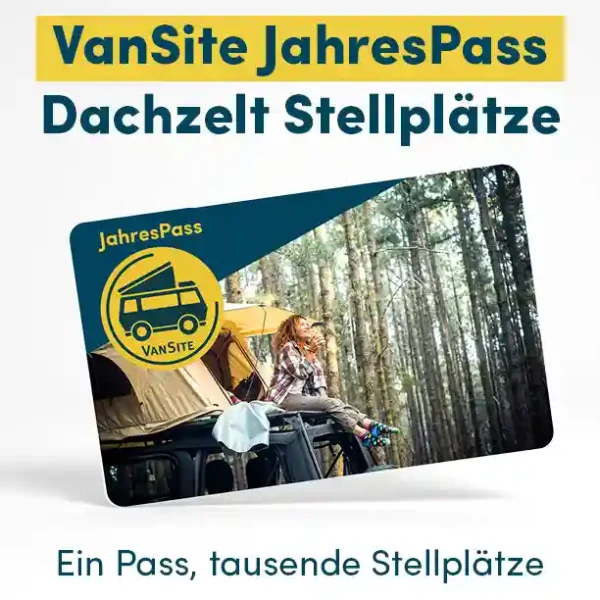 Dachzeltnomaden Shop aktionen gutscheine VanSite Stellplatz jahrespass kaufen