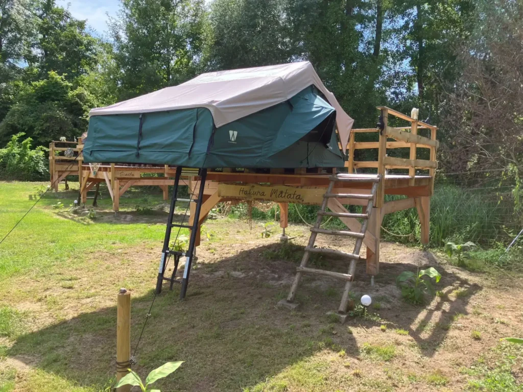 Dachzelt Dorf Ruelzheim Season Sale VICKYWOOD Big Willow 180 gruen