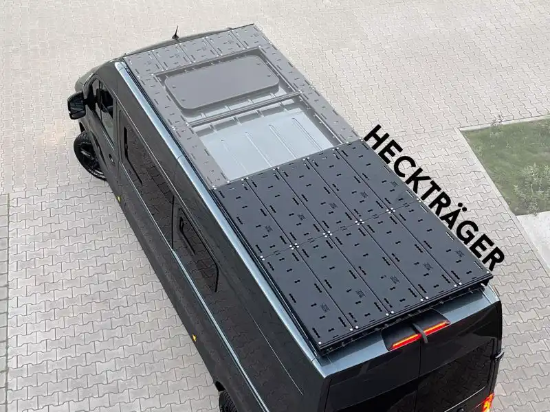 rolling space Dachträgersystem MAN TGE / VW Crafter ab 2017 | SpaceRack L4 - Nein - Heckträger - Basic kaufen