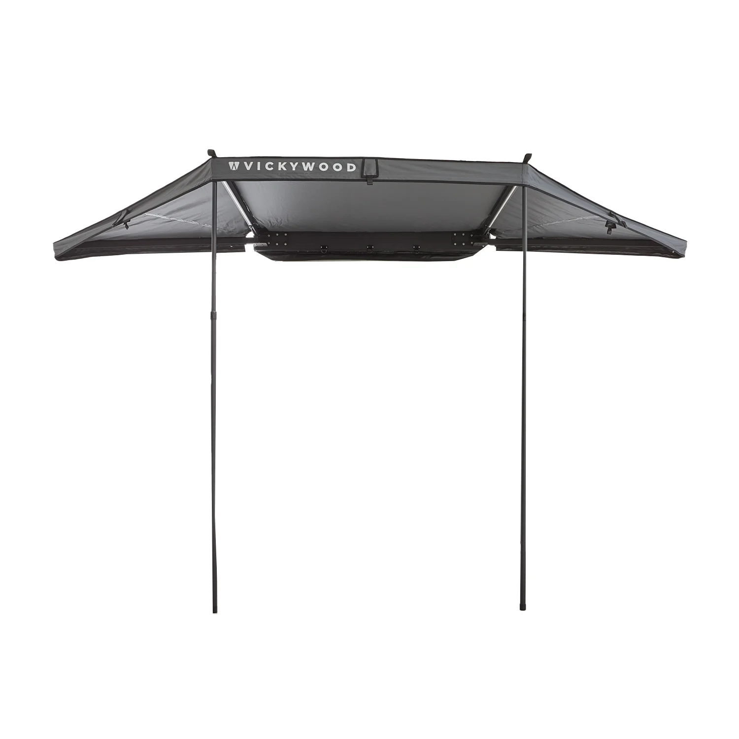 VICKYWOOD 180° Heck-Markise LEAF 150 cm grau kaufen