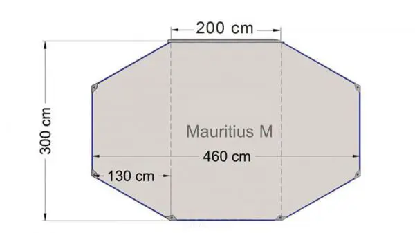 oryx solution Sonnensegel / Vordach 460x300cm kaufen