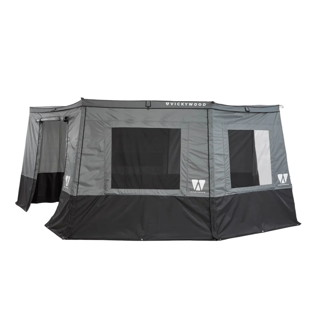 Vickywood Seitenwände für 270° Markise LEAF EXTENDED Links 200 cm grau kaufen