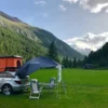 Skadu Sonnensegel femkes kaufen himmel wiese berge pkw dachzelt