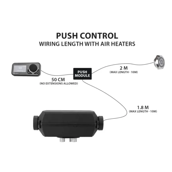 Push Control S & Verbindungskabel für Comfort Control kaufen standheizung dachzelt heizung