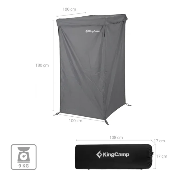 kingcamp campingdusche road shower kaufen