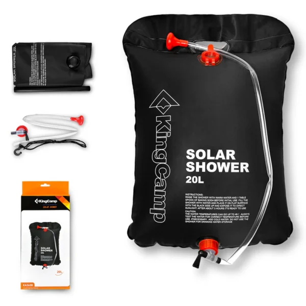 kingcamp campingdusche solar shower kaufen