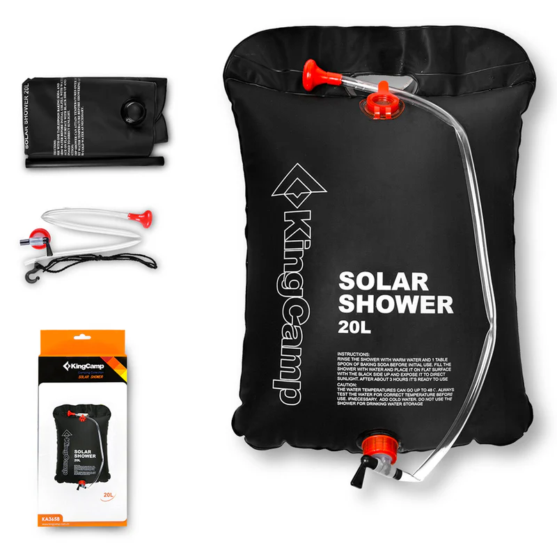 kingcamp campingdusche solar shower kaufen