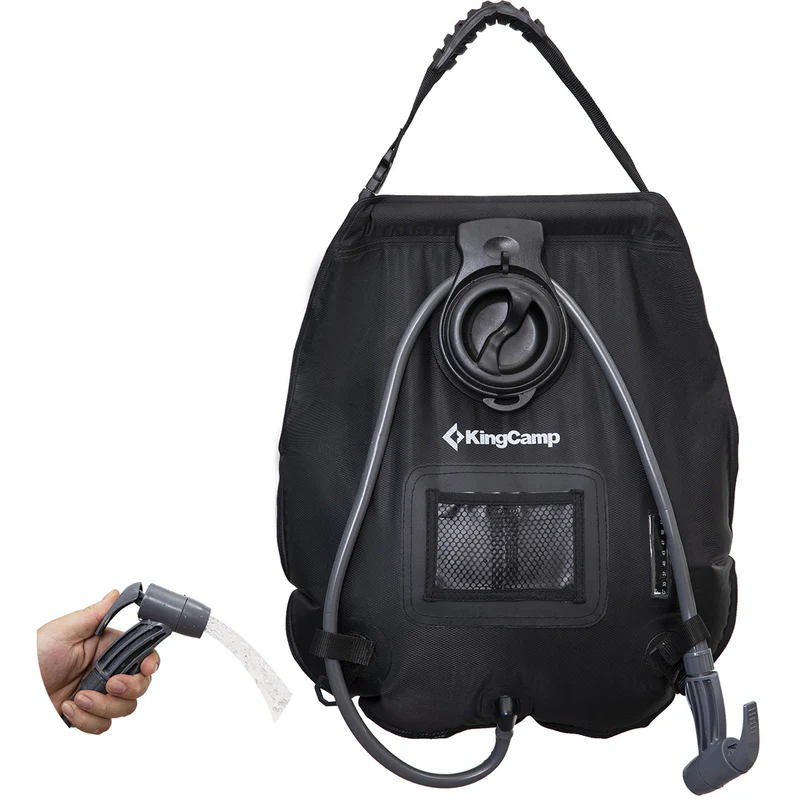kingcamp campingdusche solar shower outback kaufen