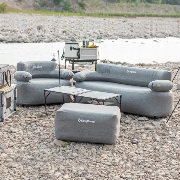 kingcamp campingcouch air sofa granite kaufen