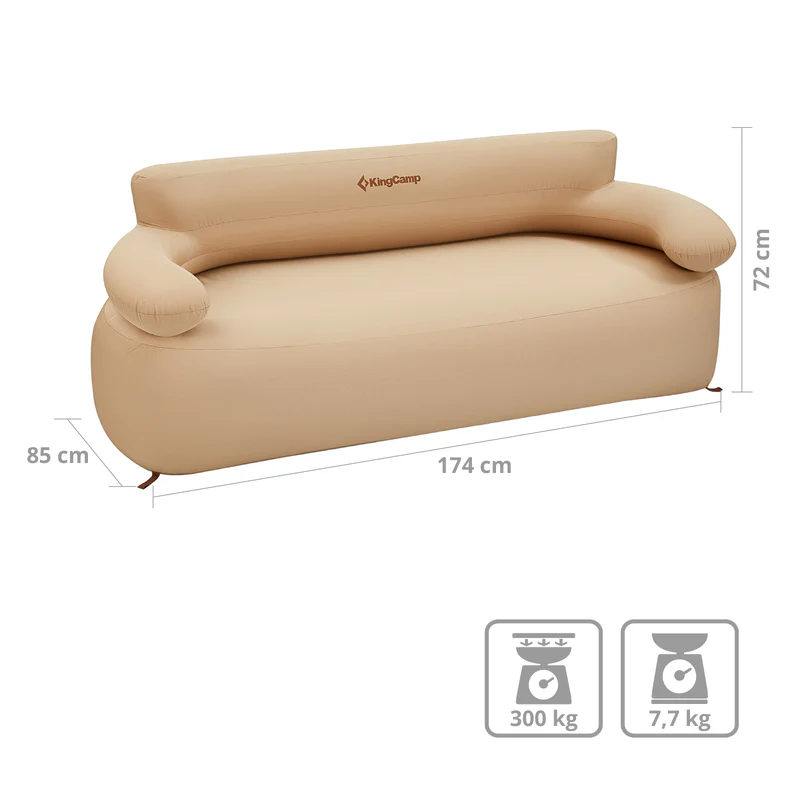 kingcamp campingcouch air sofa kaufen campingmoebel