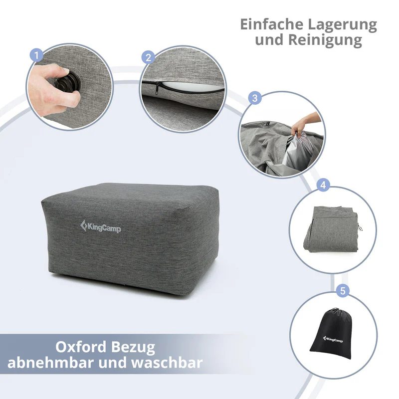 kingcamp campingsitz air cube granite kaufen