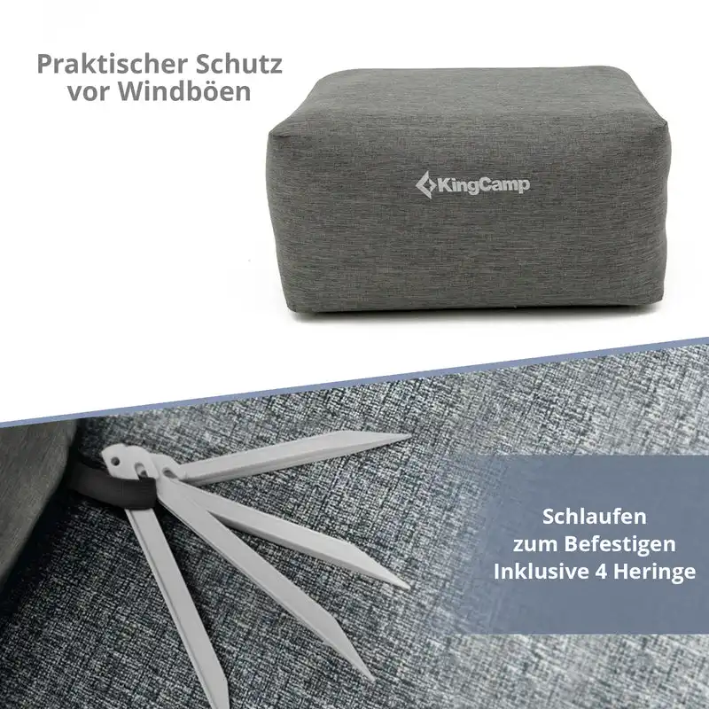kingcamp campingsitz air cube granite kaufen