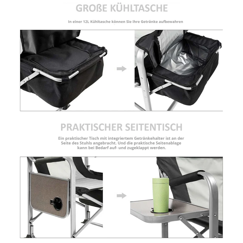 kingcamp campingstuhl comfort director chair kaufen