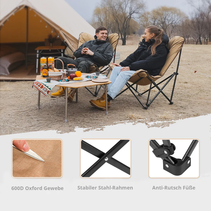 kingcamp campingstuhl lindon relax kaufen