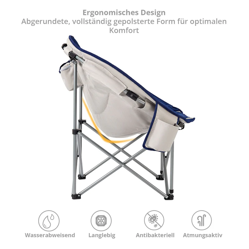 kingcamp campingstuhl moongazer moonchair kaufen