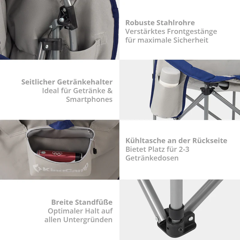 kingcamp campingstuhl moongazer moonchair kaufen