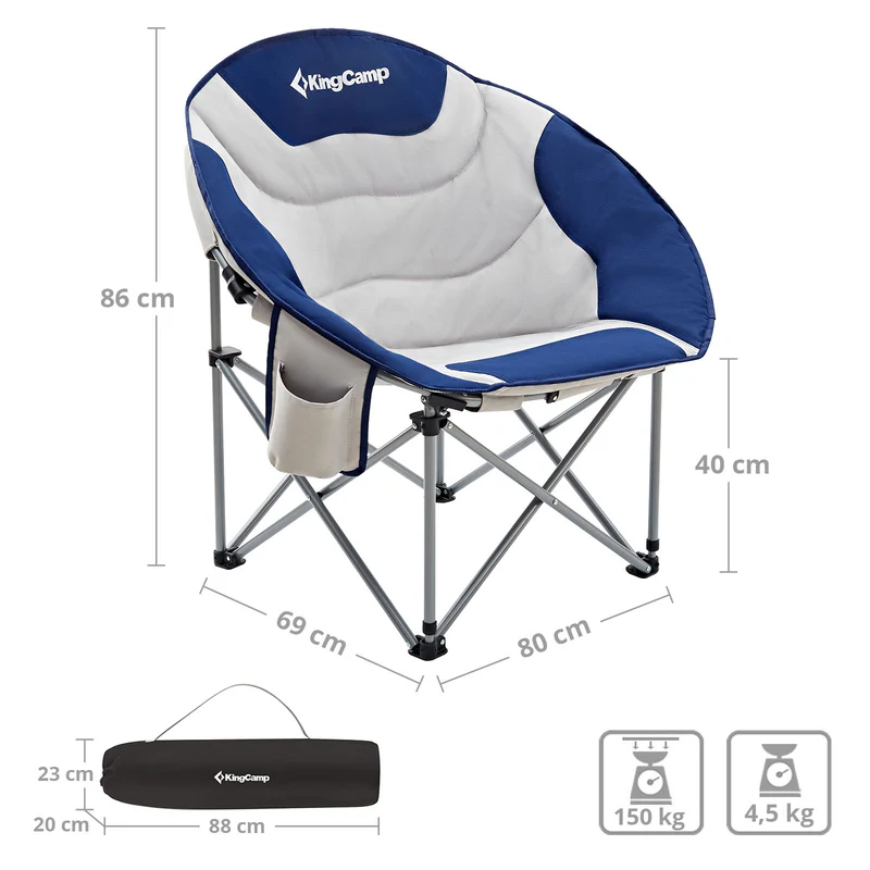 kingcamp campingstuhl moongazer moonchair kaufen