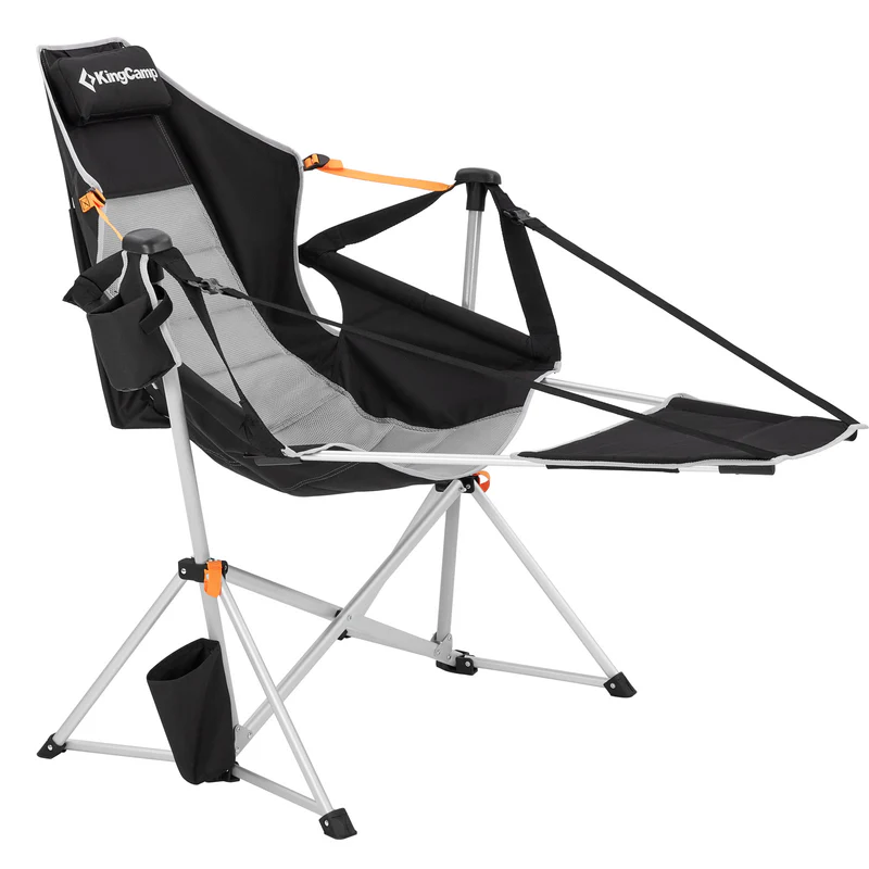 kingcamp campingstuhl orchid rocking chair deluxe kaufen