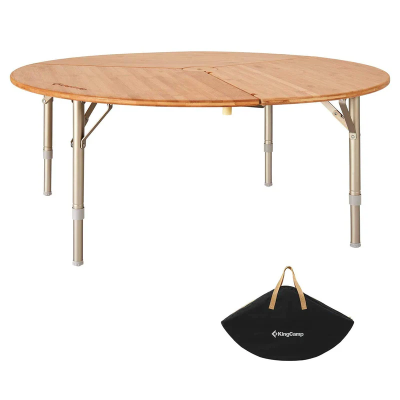 kingcamp klapptisch bamboo table kaufen campingtisch