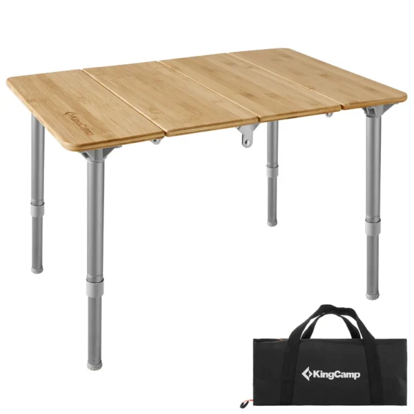 kingcamp klapptisch bamboo table xs kaufen