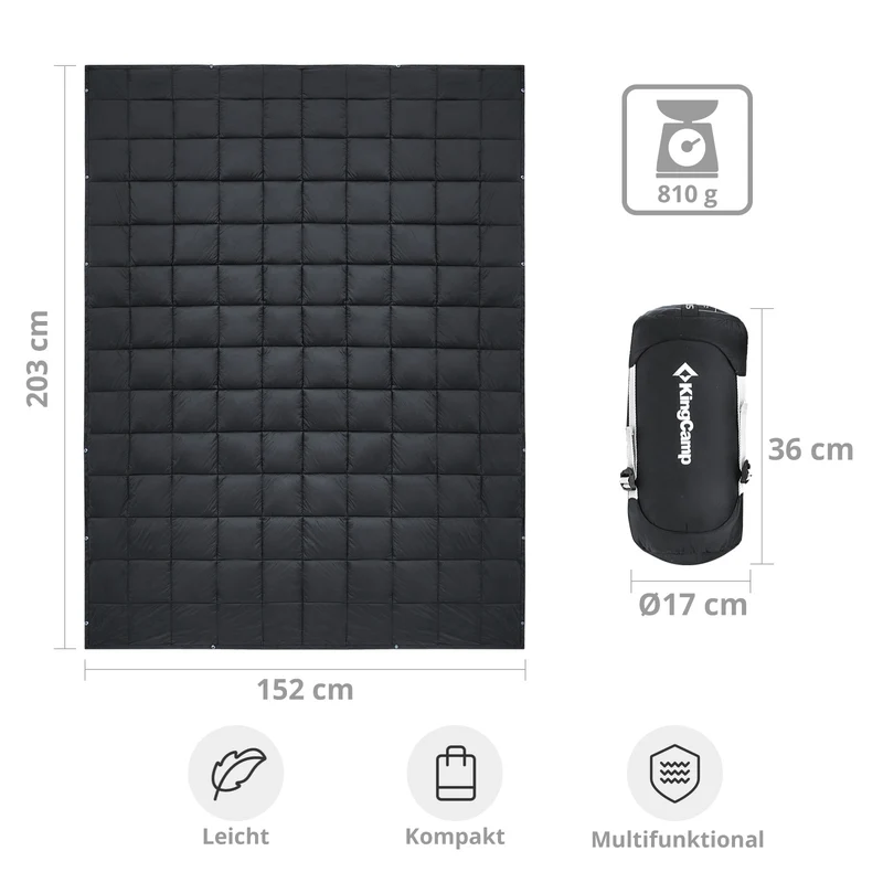 kingcamp decke smart 800 kaufen