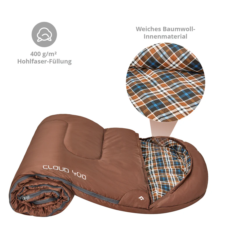 kingcamp deckenschlafsack cloud 400 kaufen
