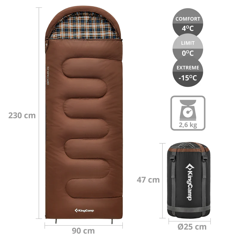 kingcamp deckenschlafsack cloud 400 kaufen