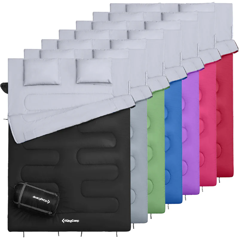 kingcamp doppelschlafsack decke oxygen 250 d kaufen