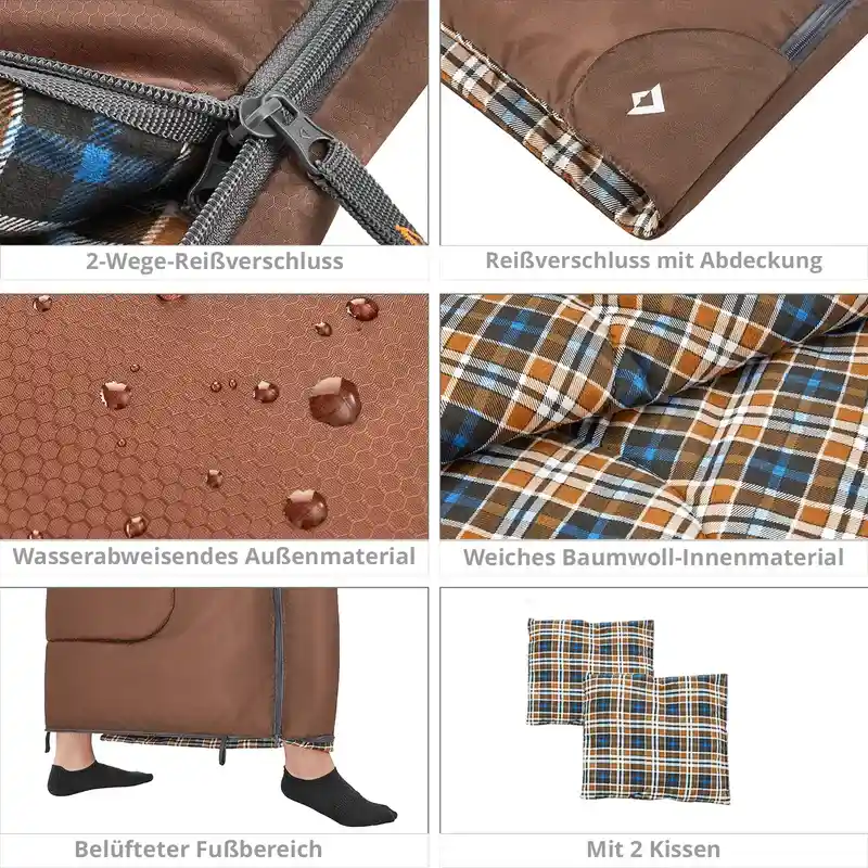 kingcamp doppelschlafsack kaufen
