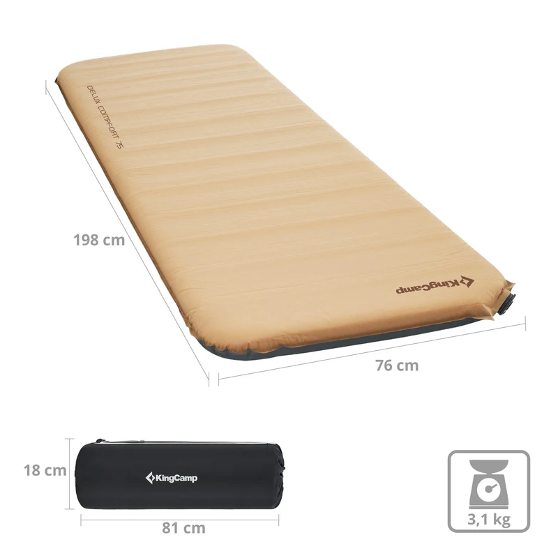 kingcamp isomatte selbstaufblasend premium kaufen