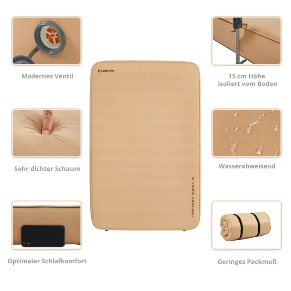kingcamp luftbett premium deluxe kaufen