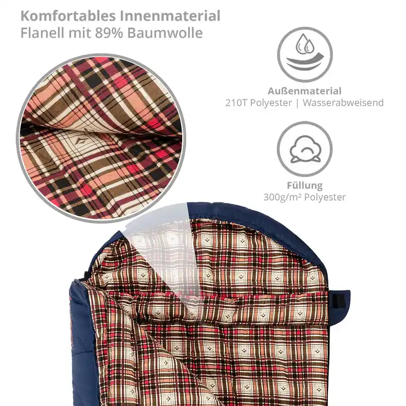 kingcamp mumienschlafsack preston kaufen