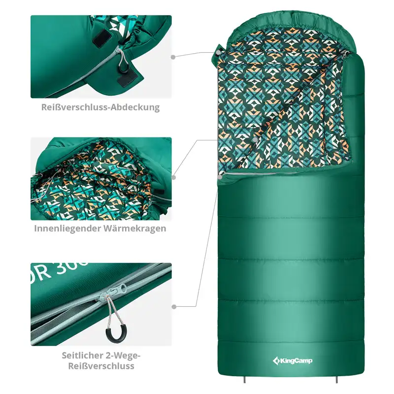 kingcamp mumienschlafsack superior 300 xl kaufen
