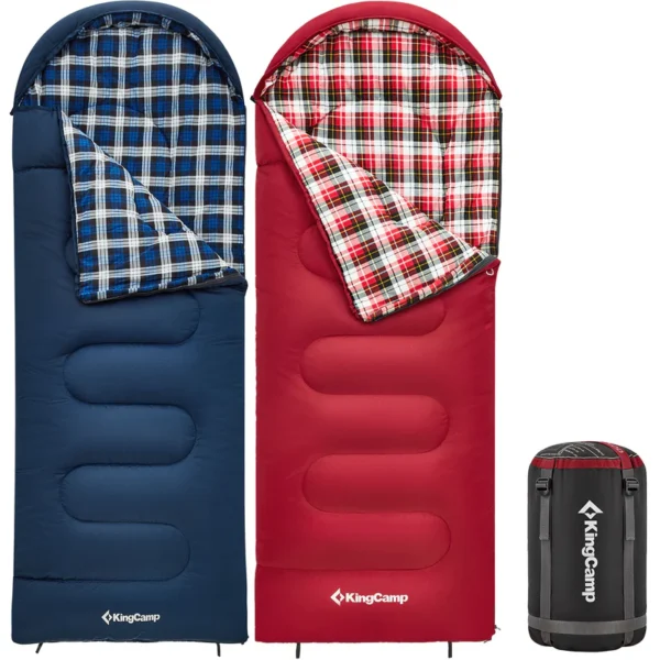 kingcamp kinderschlafsack decke cloud kids rot blau kaufen