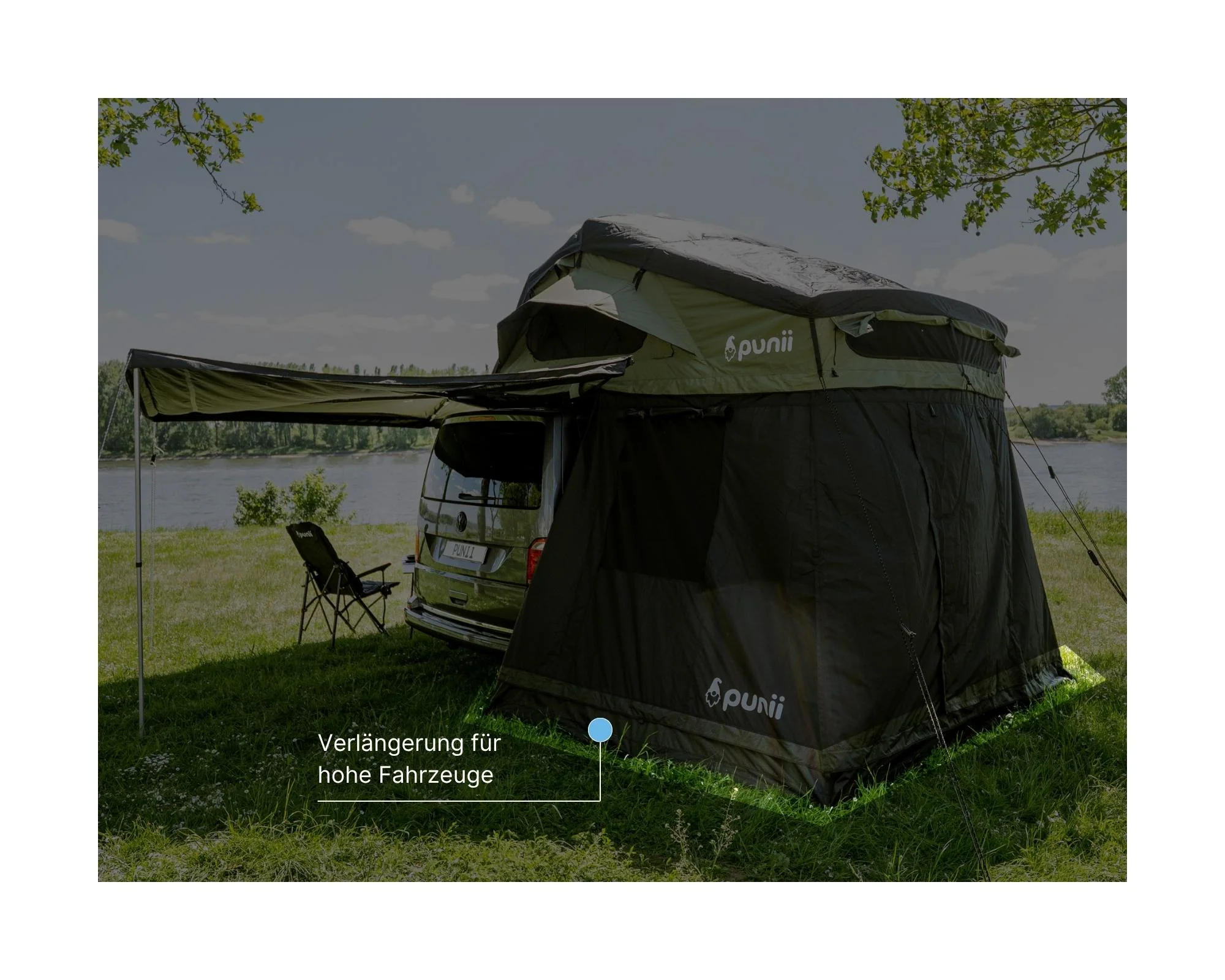 wahi moenga Vorzeltverlängerung punii Dachzeltnomaden Shop Dachzelt kaufen