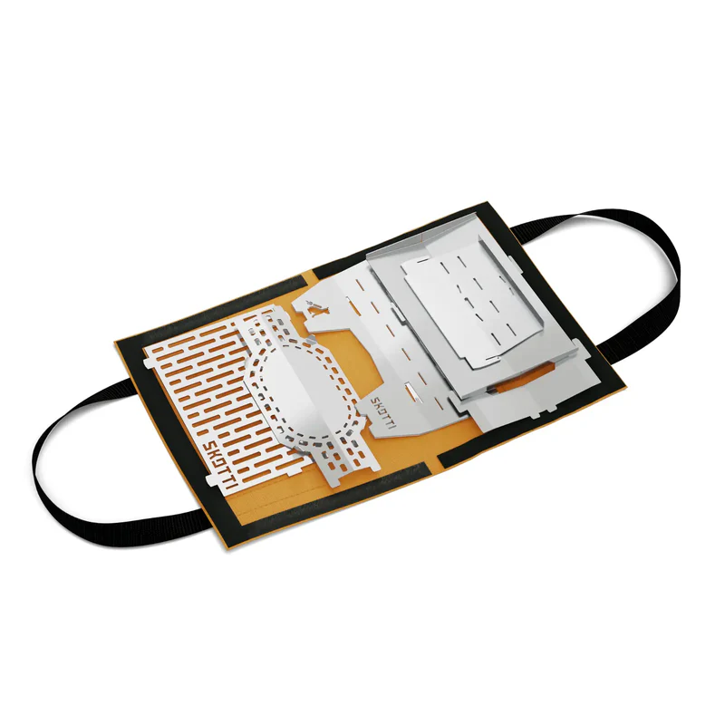 camping grill skotti mini kaufen tasche zubehoer