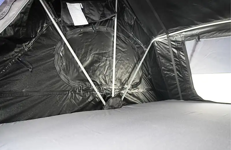 punii koru s klappdachzelt kaufen innenansicht