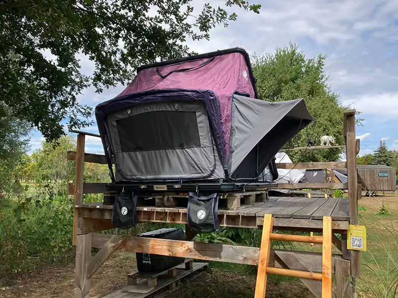 dachzelt dorf ruelzheim season sale naturbummler alu-light 2 kaufen